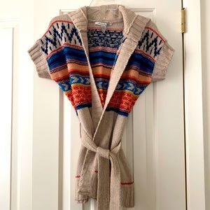 American Rag wrap sweater.Size says Large, can fit Med